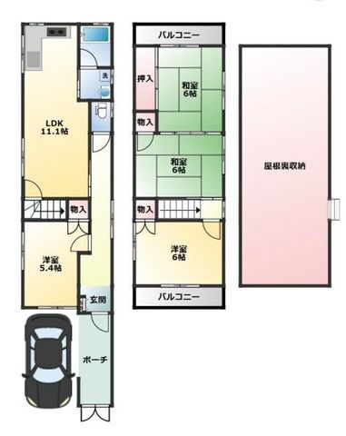 4LDK Detached House for Sale in Yao, Osaka - Near Takayasuyama Station - Thumbnail 4