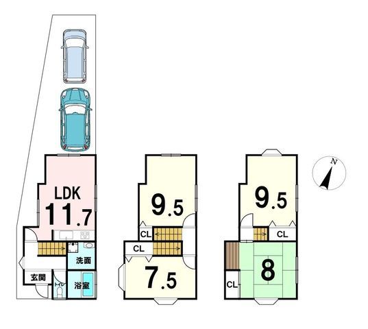 4LDK Detached House for Sale in Fushimi-ku, Kyoto City - Thumbnail 3