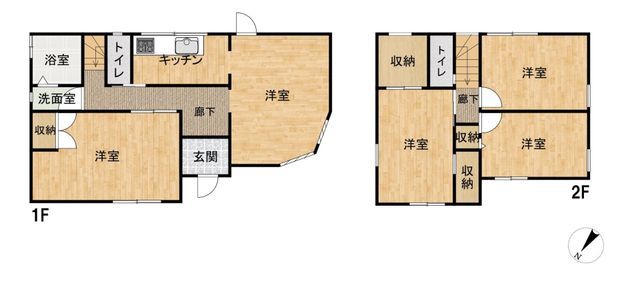 4LDK Used House for Sale in Kamegawa, Beppu City, Oita - Thumbnail 3