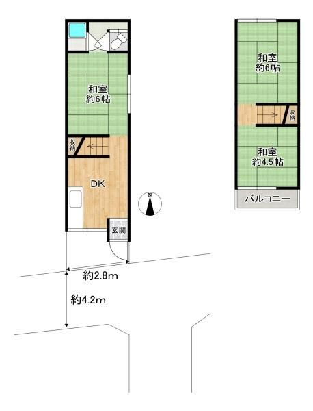 Affordable 3DK Terraced House for Sale Near Shijonawate Station - Thumbnail 2