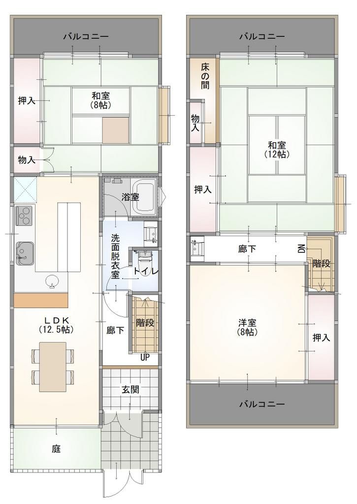 South-Facing 3LDK House in Abeno, Osaka | 90.54 sqm - Thumbnail 4