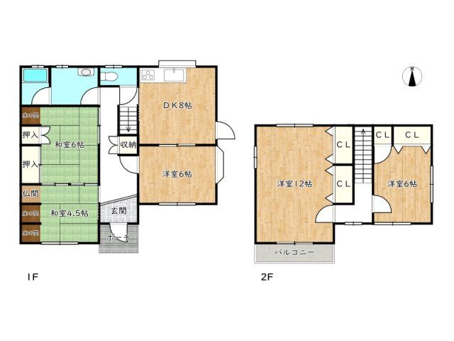 5DK Detached House for Sale in Taishi Town, Hyogo - 950万 Yen - Thumbnail 2