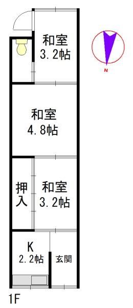 3K House for Sale in Ikuno Ward, Osaka - 5.3 Million Yen - Thumbnail 4