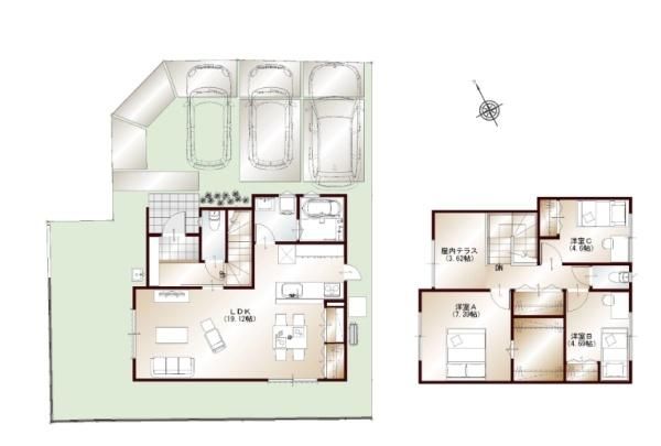 Modern 3LDK House for Sale in Himeji, Hyogo - Thumbnail 4