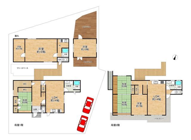 7LDK RC House for Sale in Daito City, Osaka - 495.85 sqm Land - Thumbnail 2