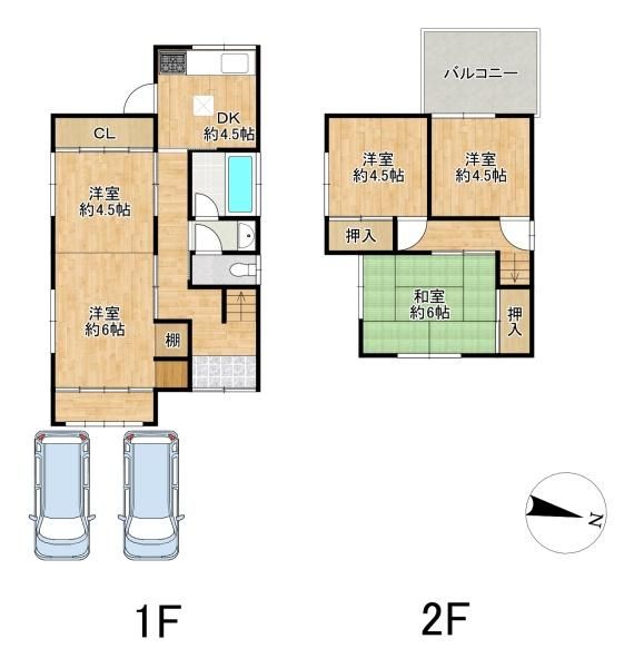 3LDK Detached House for Sale in Sakai, Osaka - 81.77 sqm - Thumbnail 2