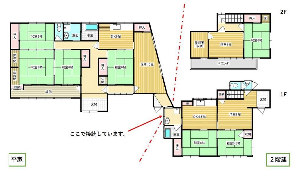 5DK House for Sale in Noda, Shingu, Wakayama with Parking - Thumbnail 2