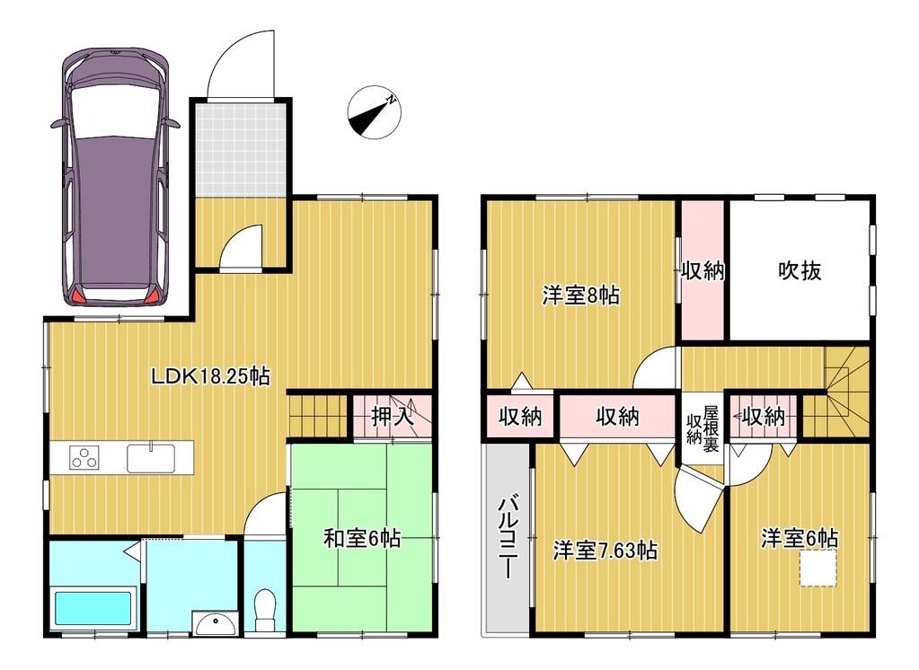 4LDK Detached House for Sale in Hirakata City, Osaka - Thumbnail 3
