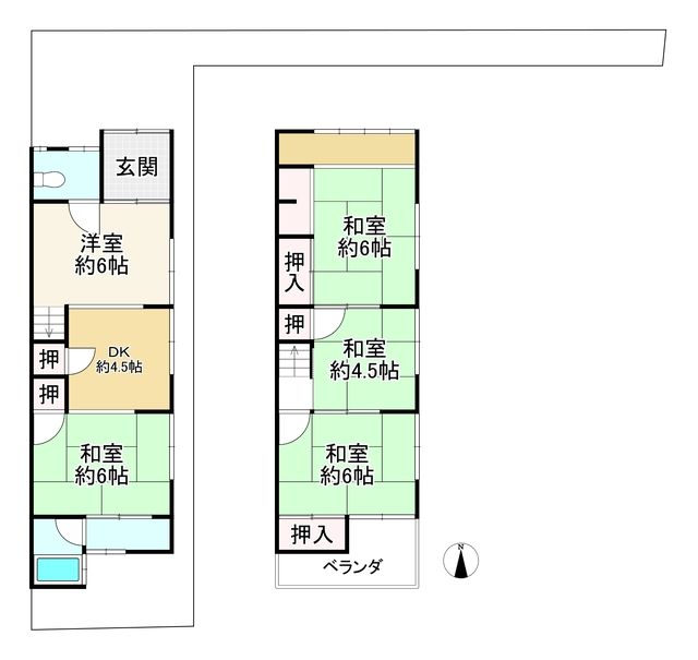 5DK Wooden House for Sale in Muko City, Kyoto - 6.8 Million Yen - Thumbnail 3