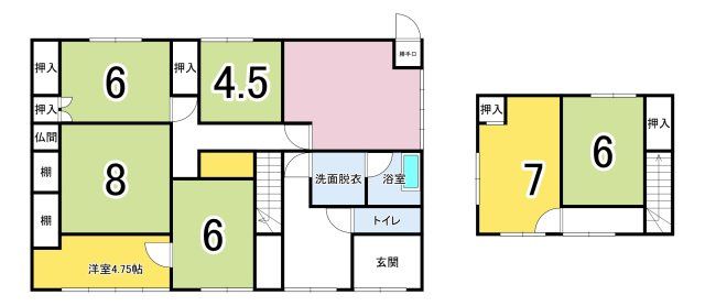 Spacious 6DK House Near Kii-Nakanoshima Station in Wakayama - Thumbnail 2