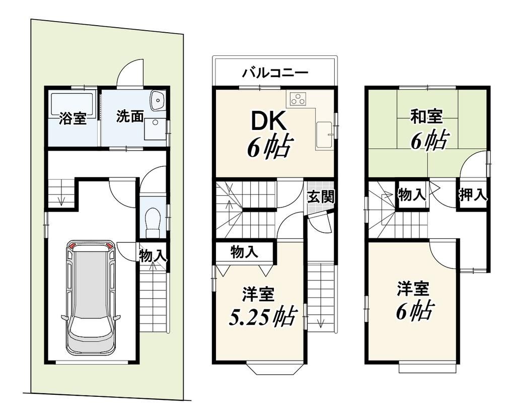4DK House for Sale in Ukyo Ward, Kyoto - 78.86 sqm - Thumbnail 4