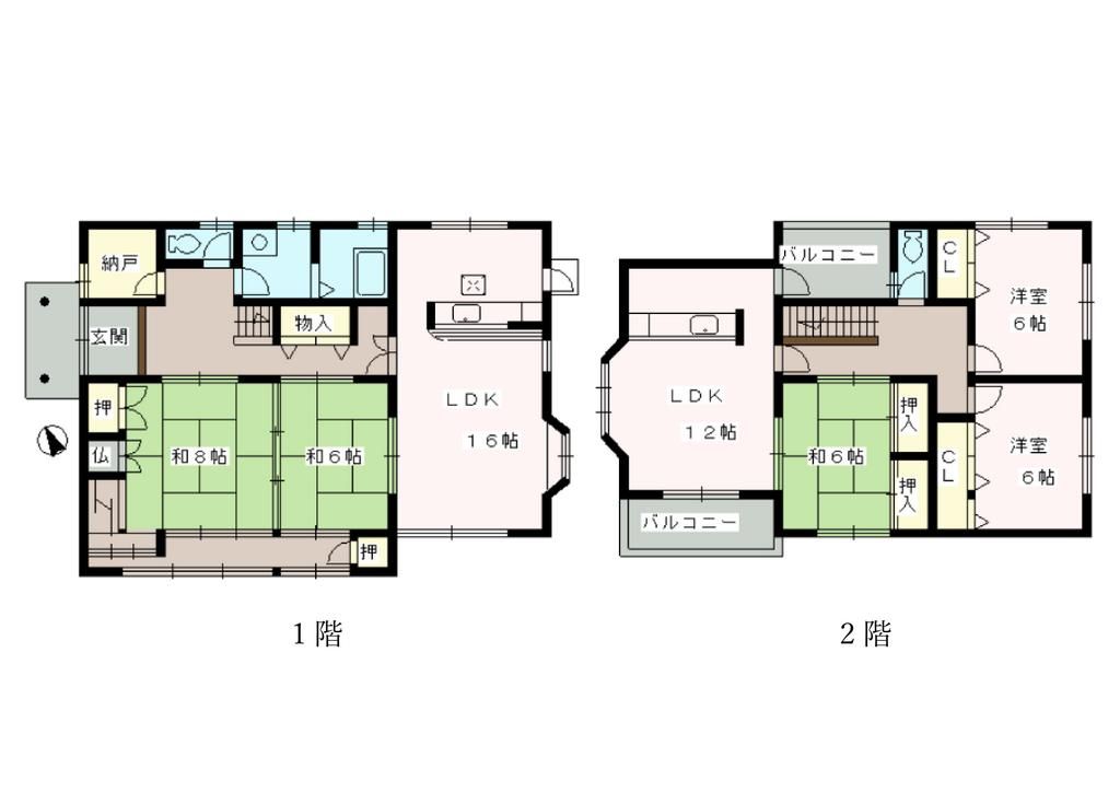 5LDK House for Sale in Ooyodo-cho, Nara - 154sqm - Thumbnail 2