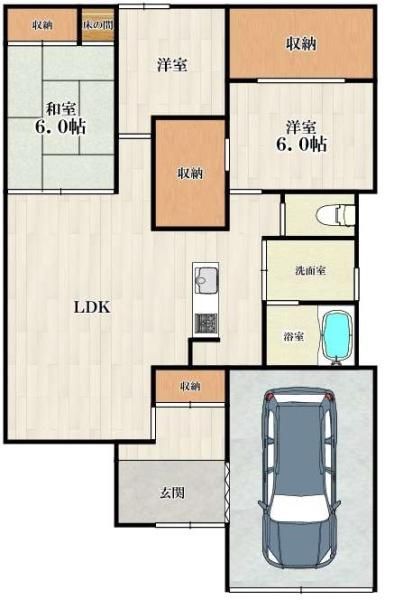 3LDK House for Sale in Iwade, Wakayama - 119.45 sqm - Thumbnail 3