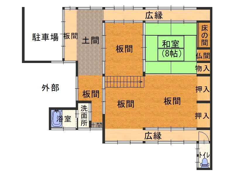 8R Wooden House on 494 sqm Land in Ayabe, Kyoto for 3 Million Yen - Thumbnail 4