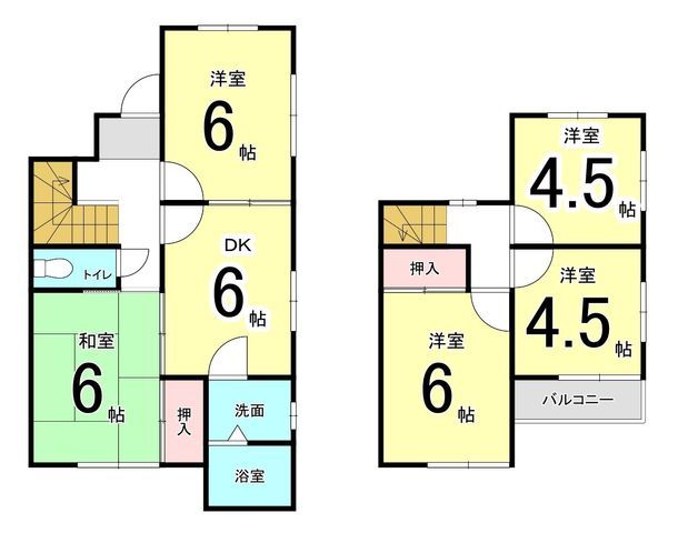 5DK House for Sale in Higashi-Hino, Yokkaichi, Mie - 72 sqm - Thumbnail 4