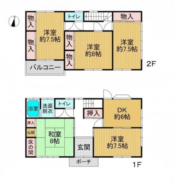 5DK Detached House for Sale in Tatsuno City, Hyogo - Thumbnail 2