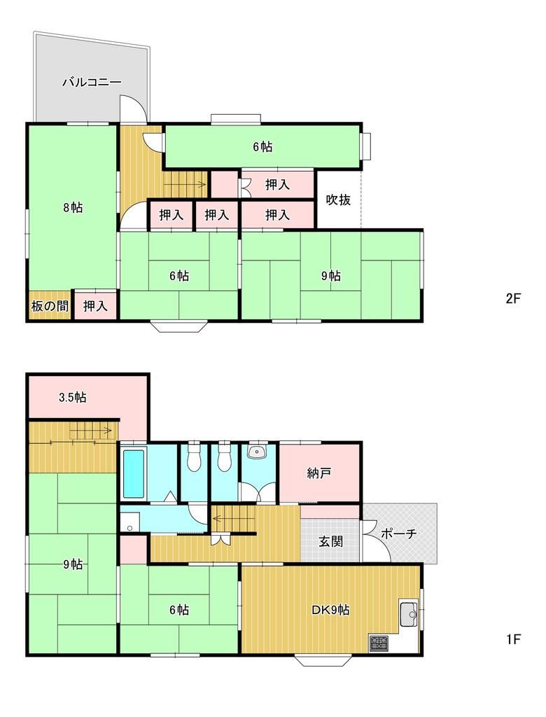 6DK Detached House for Sale in Higashiosaka, Osaka | 200.55 sqm - Thumbnail 2