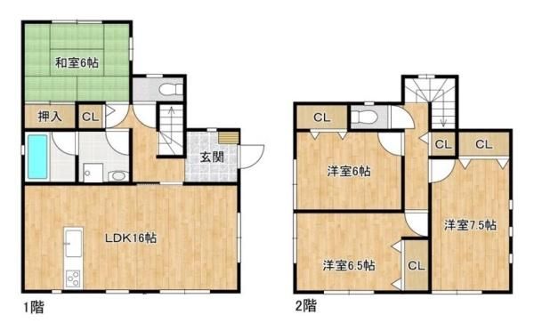 4LDK House for Sale in Yamato-Koriyama, Nara - Thumbnail 2