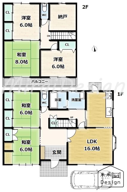5SLDK Used House in Uji, Kyoto - 134 sqm - Thumbnail 3