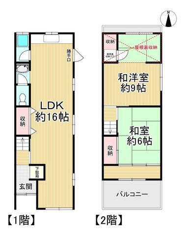 2LDK Wooden House for Sale in Moriguchi, Osaka - Thumbnail 2