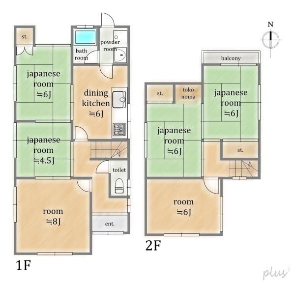 6DK Used House in Ukyo-ku, Kyoto | 91.53 sqm - Thumbnail 3