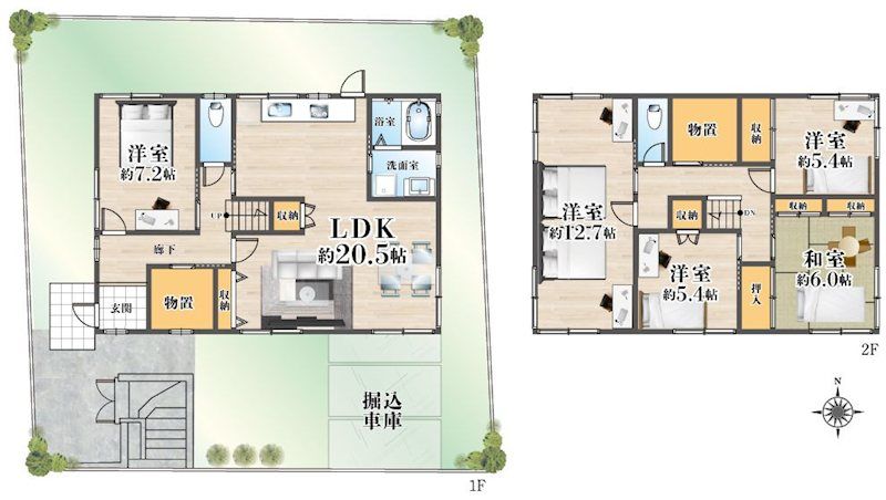 5SLDK Detached House for Sale in Takatsuki, Osaka - Thumbnail 4