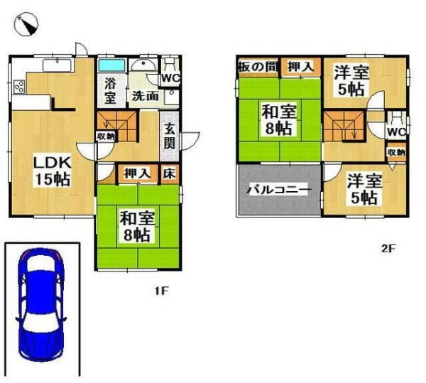 4LDK Detached House for Sale in Hashimoto, Wakayama - Main Image