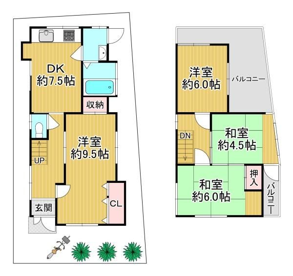 4LDK Detached House for Sale in Matsubara, Osaka - Thumbnail 4