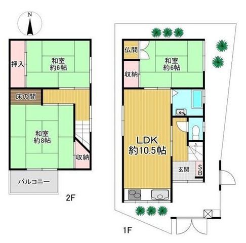 3LDK Detached House for Sale in Matsubara City, Osaka - Thumbnail 3