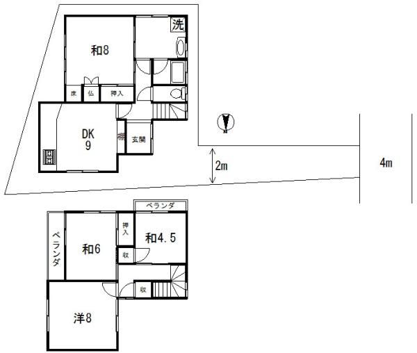 4DK Detached House for Sale in Uji, Kyoto - 72.93㎡ on 167.43㎡ Land - Thumbnail 2