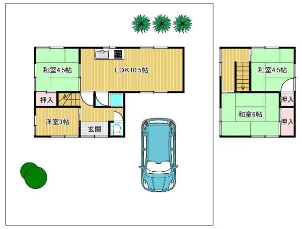 4LDK Detached House for Sale in Wakayama City, 69.60 sqm - Thumbnail 2