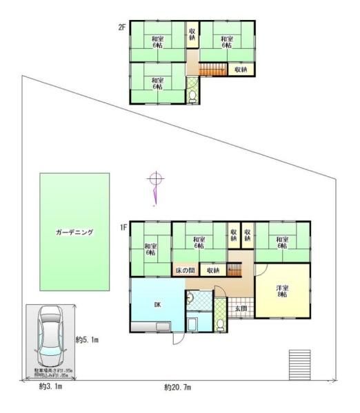 7DK House in Katsuragi City, Nara Prefecture - Thumbnail 2