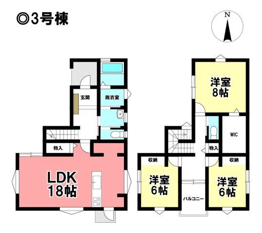 New 3LDK Detached House for Sale in Suzuka, Mie - Thumbnail 4