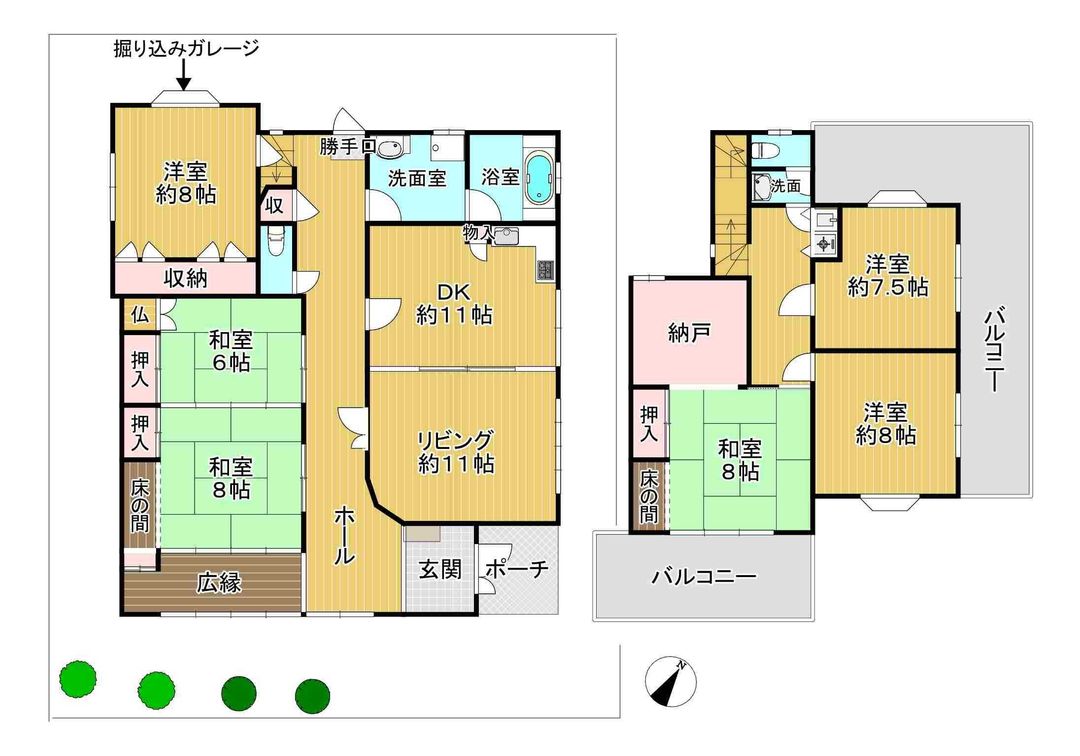 6SLDK House in Kanmaki-cho, Nara - 206.80 sqm - Thumbnail 4