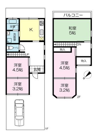 5K Terrace House for Sale in Itami City, Hyogo - Thumbnail 3