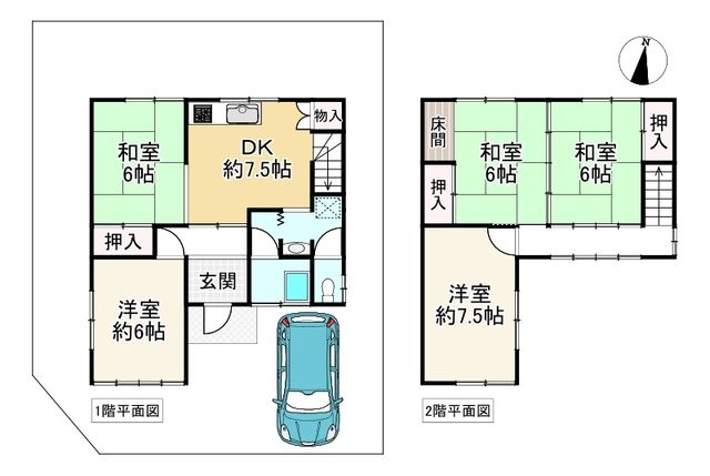 5DK Family House for Sale in Sakai Higashi Ward, Osaka - Thumbnail 4