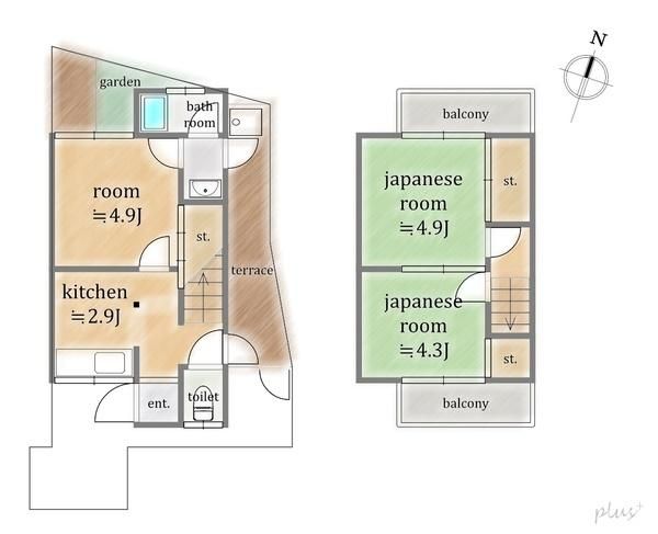 3K House for Renovation Near Saiin Station, Kyoto - Thumbnail 2