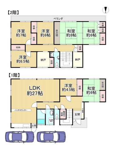 7SLDK Steel-Framed House with Large Garden in Katano, Osaka - Thumbnail 4