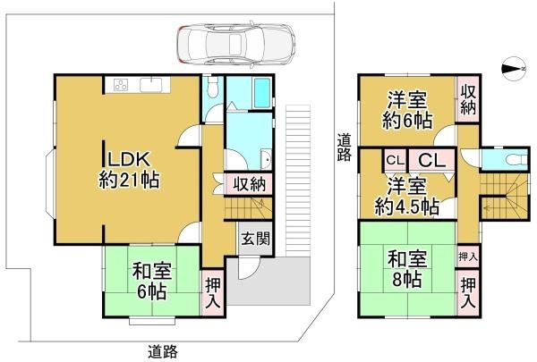 Renovated 4LDK House for Sale in Izumi City, Osaka - Thumbnail 2