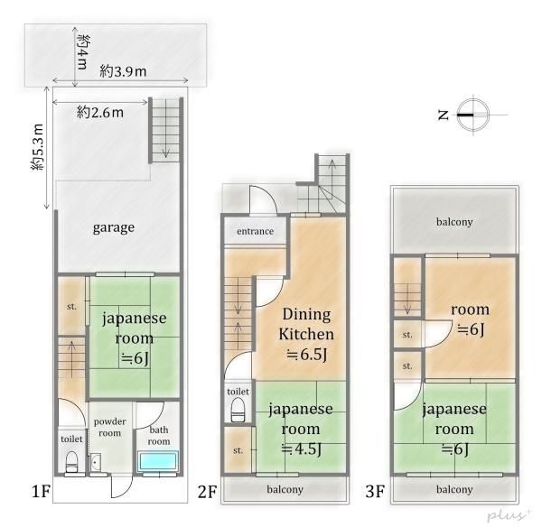 4DK Steel-Framed House for Sale Near Enmachi Station, Kyoto - Thumbnail 2
