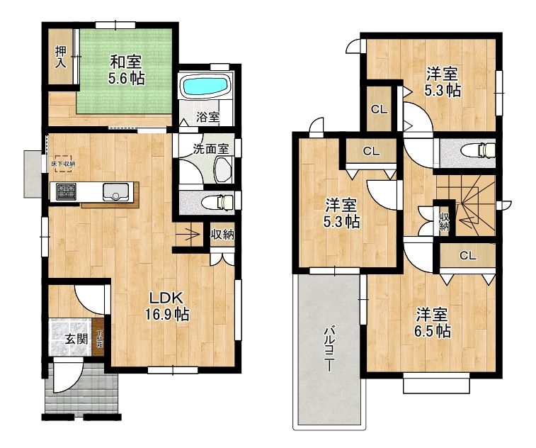 4LDK Detached House in Kakogawa, Hyogo - 90.99 sqm - Thumbnail 4