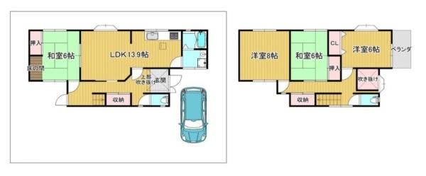 4LDK Detached House for Sale in Katsuragi City, Nara - Thumbnail 2