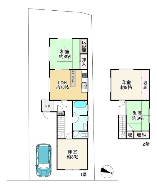 Vacant 4LDK RC House for Sale in Kameoka, Kyoto - Thumbnail 2