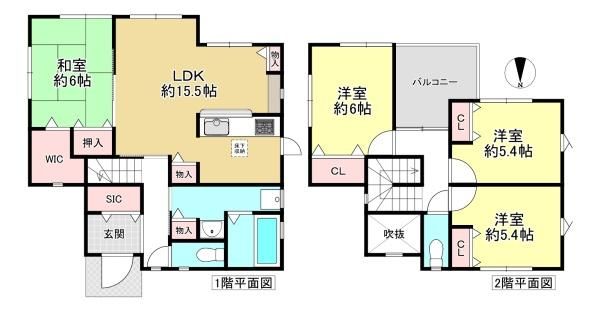 4LDK Detached House for Sale in Sakurai, Nara - Thumbnail 2