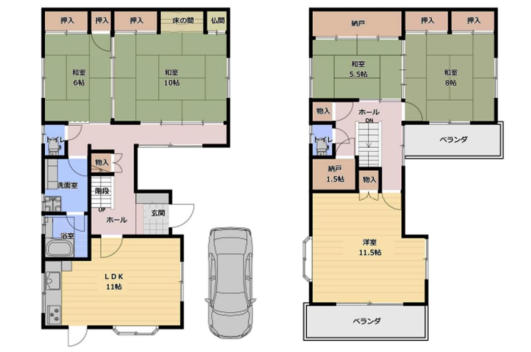 5LDK Detached House Near Takashi Station, Osaka | 137.55㎡ - Thumbnail 2