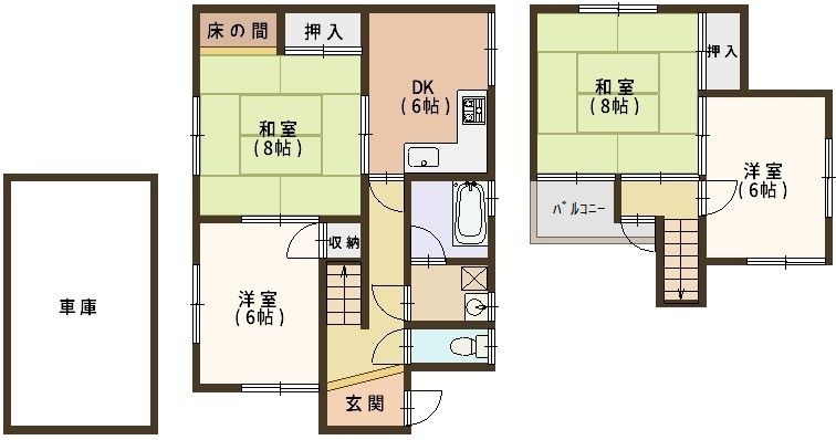 4DK Detached House for Sale in Kashiwara City, Osaka - Thumbnail 2