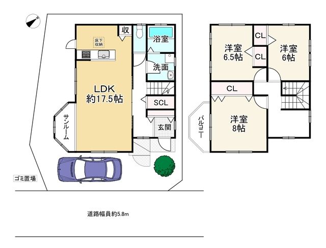 3LDK Detached House for Sale in Yawata, Kyoto - 102.42 sqm - Thumbnail 2