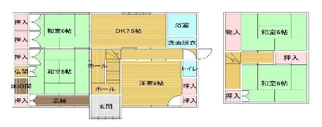 Used 5DK Detached House in Inami Town, Wakayama - 128 sqm - Main Image