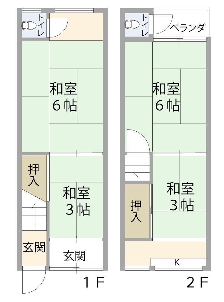 Renovation-Ready 4K Terraced House in Minato Ward, Osaka - Thumbnail 4