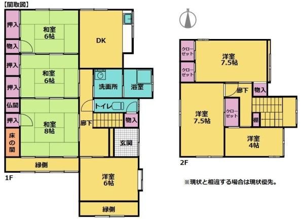 7DK Detached House for Sale in Wakayama City, 147 sqm - Thumbnail 3